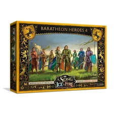 CMON A Song of Ice and Fire Miniatures Baratheon Heroes 4 Box Set Strategy Game