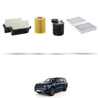 Hoffcar Kit Wartung - 4 Filter FüR Mercedes Gl, GLS (X166) GL 350 CDI Bluetec
