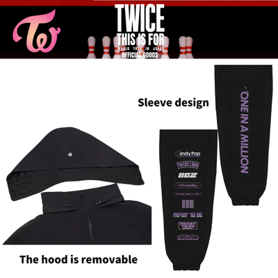 TWICE THIS IS FOR WORLD TOUR IN JAPAN MUFG STADIUM WINDBREAKER