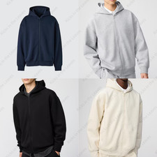 UNIQLO :C Sweat Oversized Full-Zip Hoodie XS-4XL JP Size Unisex 485735 NWT