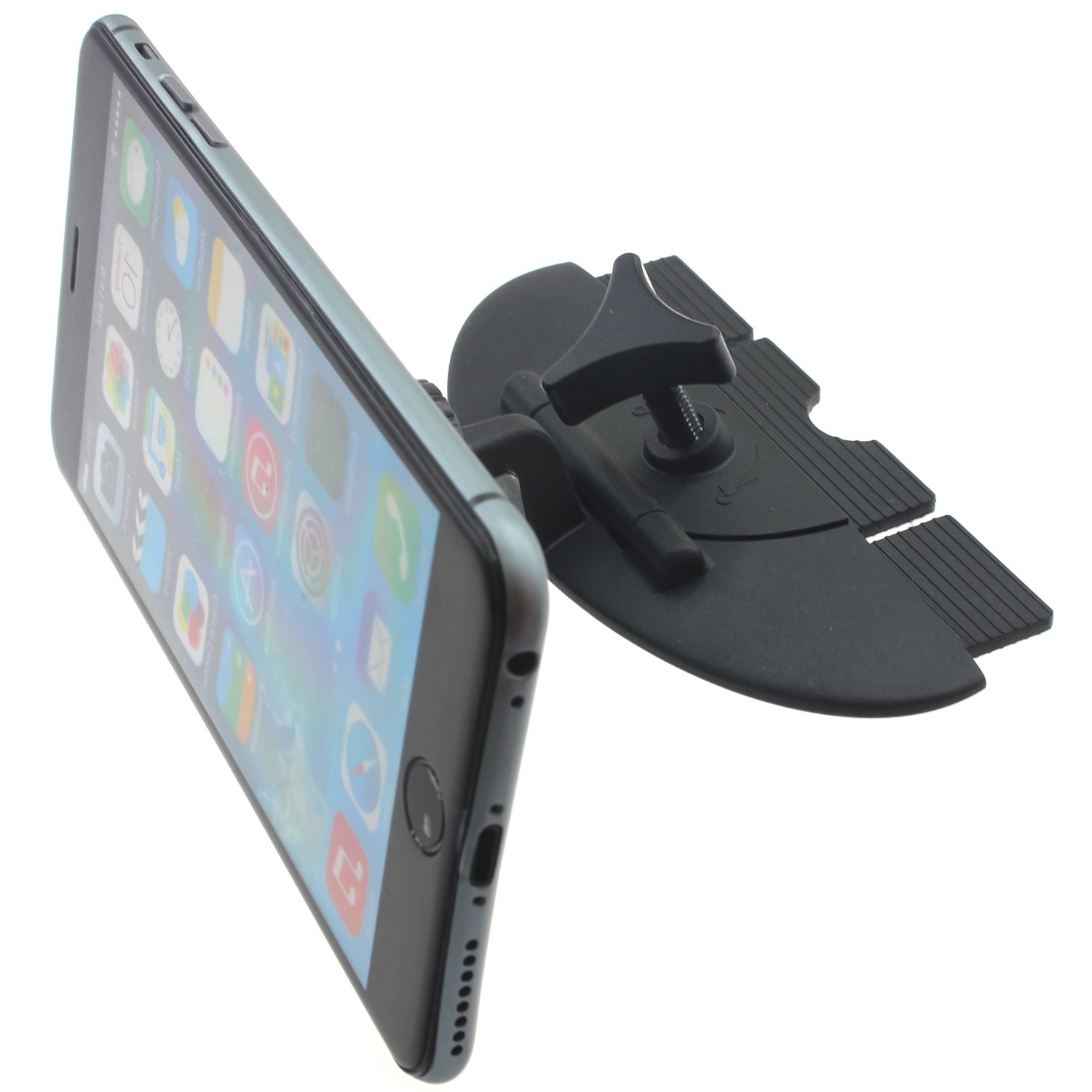 Car Mount CD Slot Magnetic Holder Swivel Dock Strong Grip CD