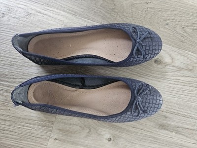 Dunkelblaue Ballerinas Damen Größe 37