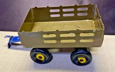 VINTAGE MARX TIN LITHO MILTARY ARMY CARGO TRAILER