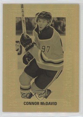 2018 Upper Deck Tim Hortons Collector's Series Gold Etchings Connor McDavid fv7