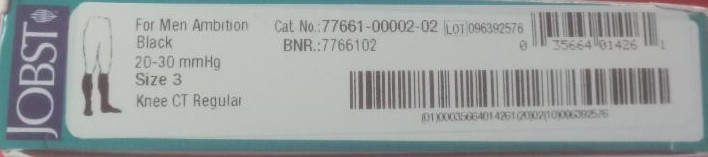 SAOLA Jobst Ambition ForMen 20 30 mmHg Calze al Ginocchio a Compressione Supporto Medico ~1 SOLO