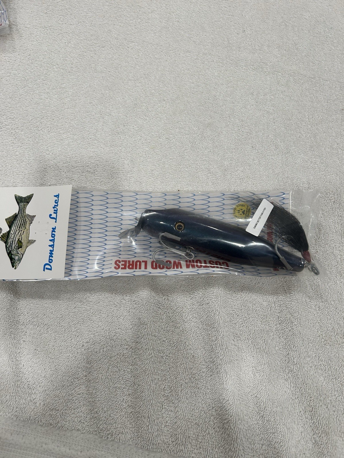 Domsson Popper  Surf  Lure Striper Plug Metal Lip Stripedbass Pikie Danny - Image 2