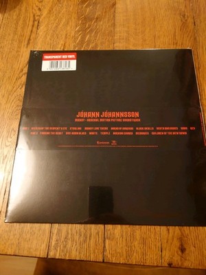 Mandy   Soundtrack album Jóhann Jóhannsson Transparent Red Vinyl *New & Sealed*