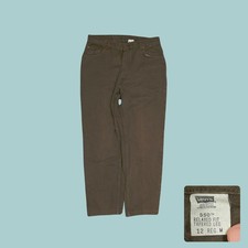 Vintage Levis 550 Jeans Womens 12 High Rise Tapered Custom Dyed Green 32x28