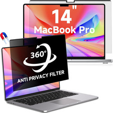 Magnetic Macbook Pro 14 Inch Privacy Screen, Removable anti Glare Blue Light