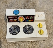 Fisher-Price Vintage Toy Kitchen Stove 1978 for Ages 3-4  4-7 Years