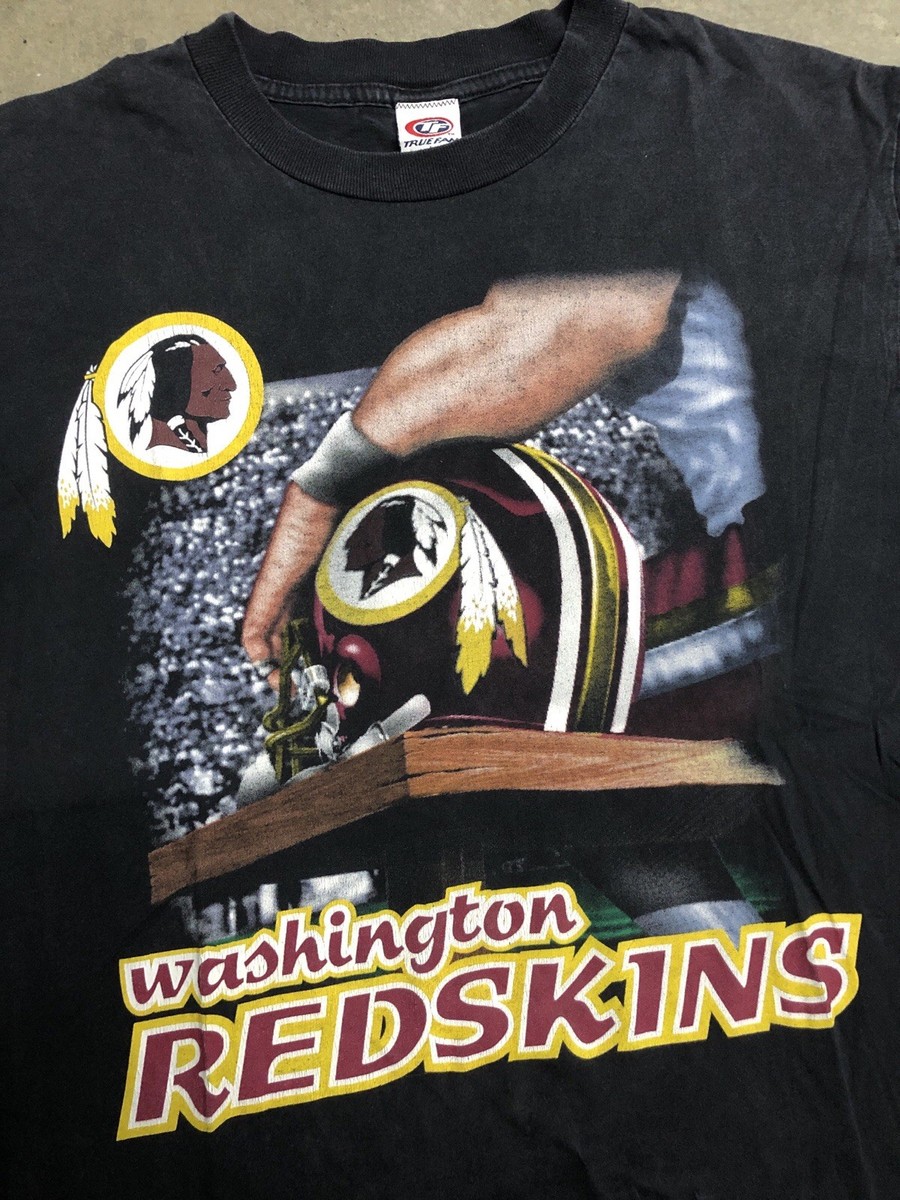 最終‼️Washington Redskins ヴィンテージTシャツ Vintage 90's Washington Redskins True Fan Graphic NFL T-Shirt