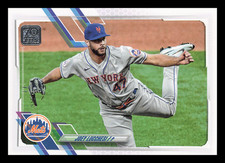 2021 Topps Update #US262 Joey Lucchesi – New York Mets Pitcher Baseball Card