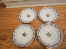 'Corelle Watercolors Impressions Pasta/Soup/Salad Bowl Set of 4 8.5" Diameter