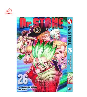 ドクターストーン 1〜26 Dr. Stone (Vol. 1-26) Manga Complete Set Full/Loose English Comic