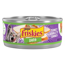 Purina Wet Cat Food Pate Turkey and Giblets Dinner - (Pack of 24) 5.5 oz. Cans 5.05 per gallon