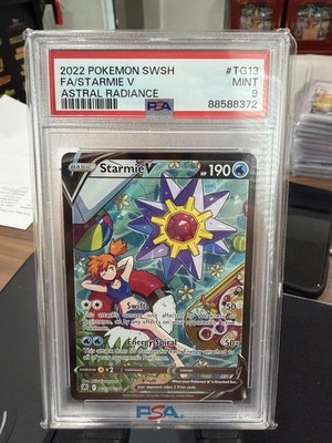 2022 Pokemon SWSH Astral Radiance #TG13 FA/ Starmie V PSA 9 MINT
