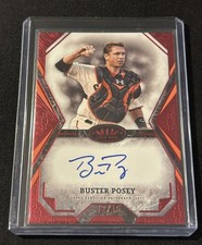 2025 Topps Tier One Buster Tier One Talent Red Foil Auto #d 12/15 No. TOTA-BPO