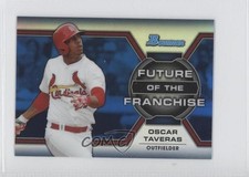 2013 Bowman Draft Future of the Franchise Blue Refractor /250 Oscar Taveras 0x5