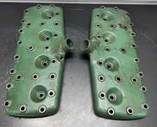 Pair 1939-1948 Ford Flathead V8 Cylinder Heads Left Right 24 Stud Matching Pair 1939-1948 Ford Flathead V8 Cylinder Heads Left Right 24 Stud Matching
