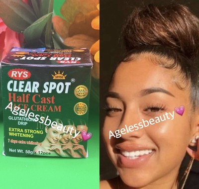 Clear Spot Baby Face Cream Sunblock, Half C, & Whitening Face Cream SPF50  