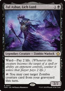 Zul Ashur, Lich Lord (077) Foundations Rare