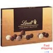 Lindt Gourmet Chocolate Candy Truffles Gift Box, 14.7 oz