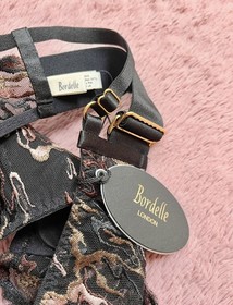 Bordelle Onda Brief Black Bronze size XS NWT