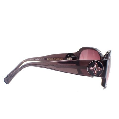 LOUIS VUITTON Sunglasses Eye Wear Metal Plastic BN Purplel 