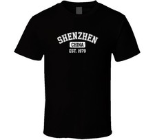 Shenzhen China Est 1979 Gift Tee Design T Shirt