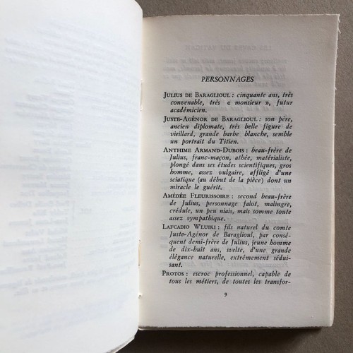 André Gide — Les Caves du Vatican — é.o. numérotée — Gallimard — 1950. - Picture 5 of 11