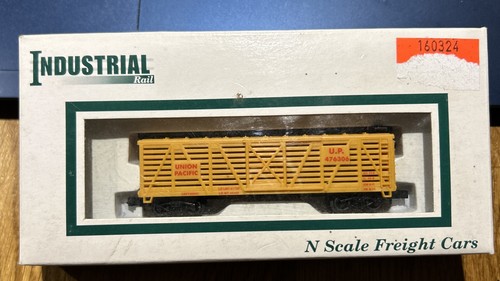 Industrial Rail Life-Like 7790 Union Pacific 476306 Viehwagen gelb Spur N | Zustand: Used