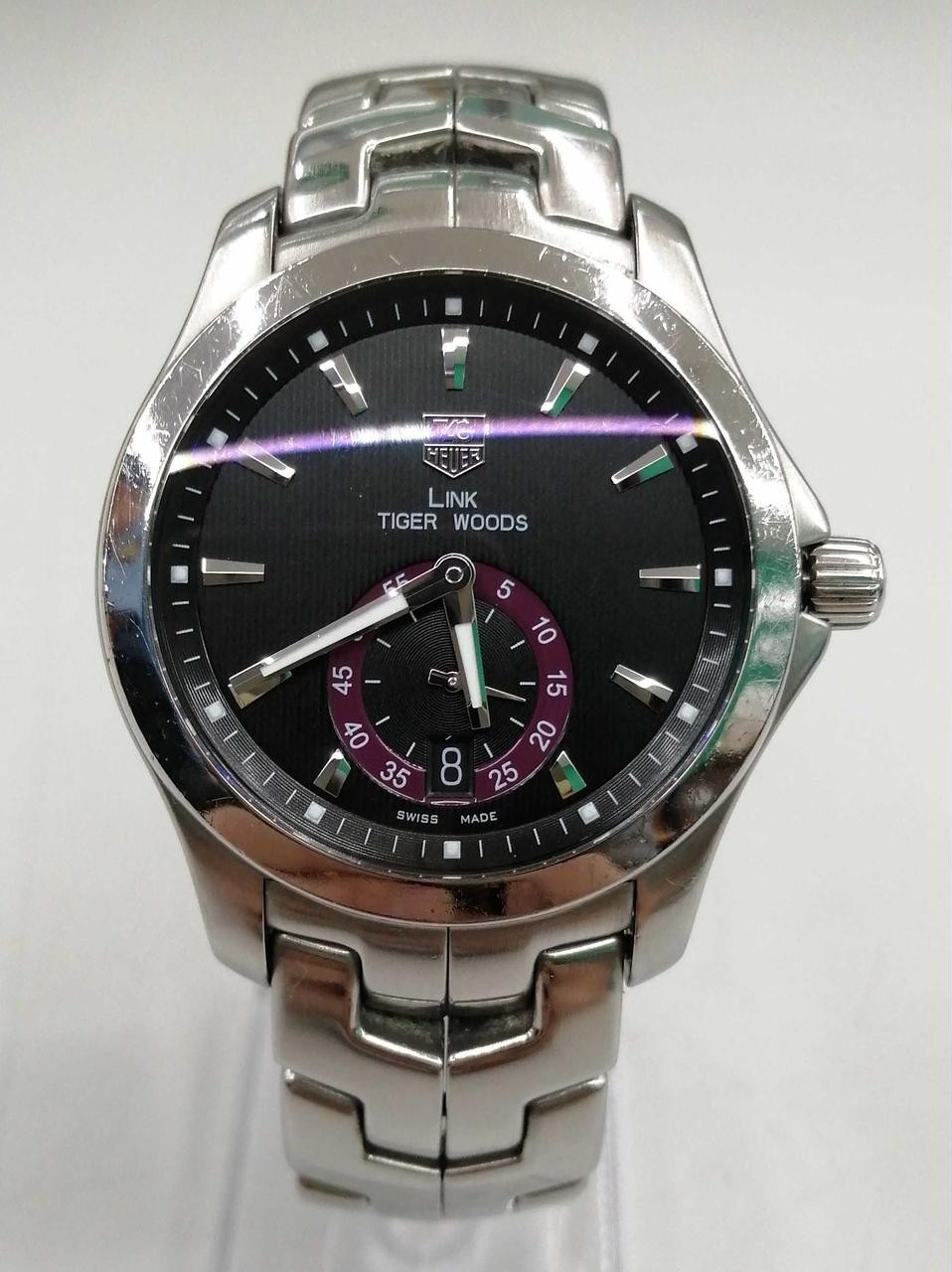 TAG Heuer WJF211D BA0570 Link Men's Watch 956875 Steel Bracelet