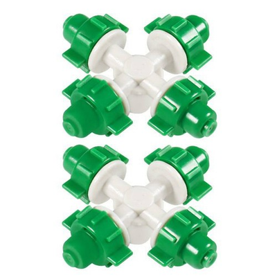 #ad Greenhouse Humidification 2pcs Fogger Sprayer with Adjustable Pressure $8.79