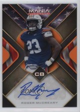 2022 Wild Card Mania American Football 24/25 Roger McCreary Rookie Auto RC 11wy. rookie card picture