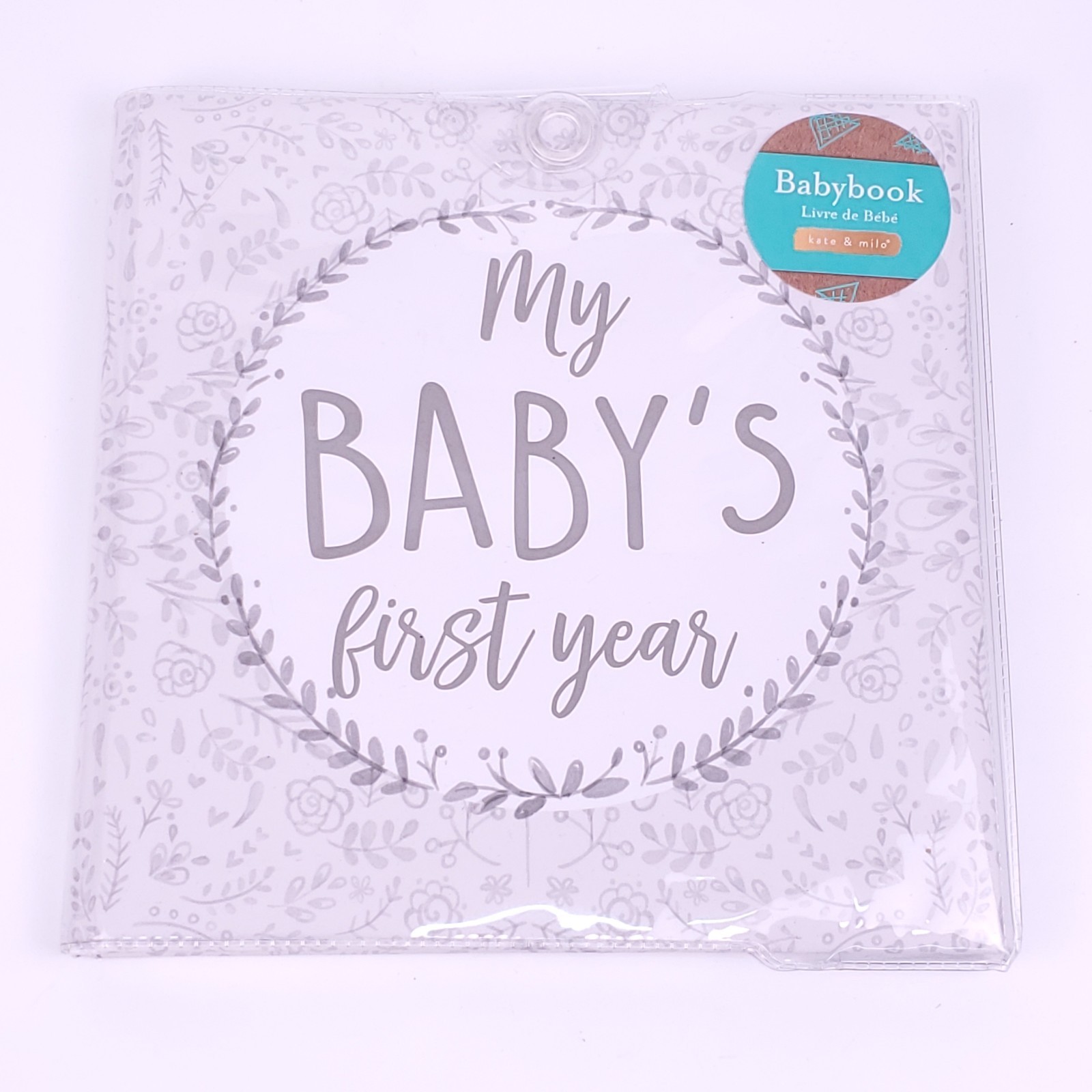 Kate & Milo Baby Book "My Baby's First Year" 9 x 9