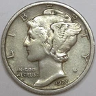 1926-P Mercury Dime - XF (Lot#1)