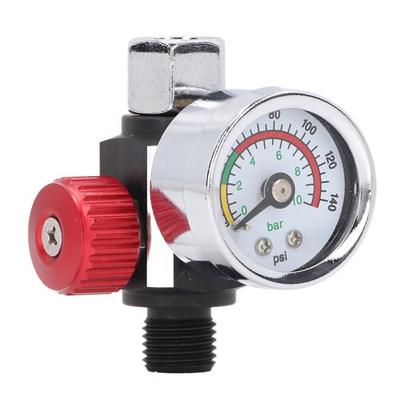 #ad #ad Spray Gun Air Pressure Regulator Aluminum Alloy High Accuracy Adjustment Air $11.78