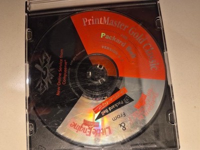 Packard Bell / Interactive CD-Rom | 1996 (PrintMaster Gold, Little Engine, etc.)