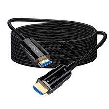 8K Long HDMI 2.1 Cable 75ft, Fiber Optic HDMI Braided Cord, High Speed Active...