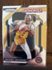 2024-25 Rickea Jackson Prizm Monopoly #WNBA25 Base RC Los Angeles Sparks
