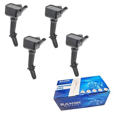 UF802 Ignition Coil Pack 4 PCS Compatible with 2016-2019 Chevy Cruze Buick En...