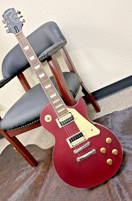 Epiphone Les Paul Traditional Pro IV  ***SEXY - MINT*** Worn Wine Red &Hard Case