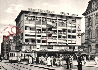 Ansichtskarte - Karlsruhe, Hielce - Haus