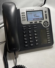 Grandstream GXP2100 HD VoIP PoE Business Phone No Power Supply Tested 