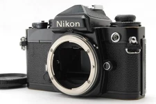[ NEAR MINT ] Nikon FM Black 35mm SLR Film Camera Body Only From JAPAN