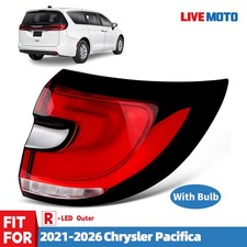 Outer Led Tail Light For 2021-2026 Chrysler Pacifica Right Passenger 68424932ab Outer Led Tail Light For 2021-2026 Chrysler Pacifica Right Passenger 68424932ab