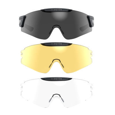 BERETTA InterMask Shooting Safety Eyeglasses w/ Interchangeable