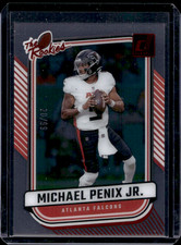 2024 Clearly Donruss - Clearly the Rookies Michael Penix Jr. #9 Red /99 (RC)