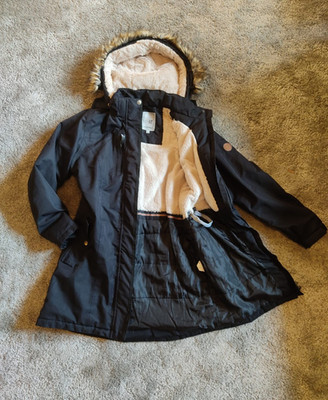 Crossfield Jacke Damen schwarz Herbst Winter Gr.M