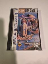 SimCity 2000 (Sega Saturn, 1995) ☆ Complete ☆